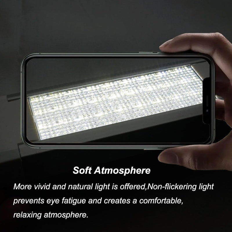 DUTUO LED Interior Light Bar Spaces Illuminating 12V/24V DC Waterproof IP67 Van Cargo Area Lights for Boat Camper Trailer Truck Lorry RV Porch Awning Lighting - Image 4